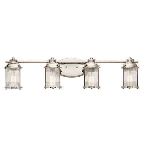 Kichler Ashland Bay 4-LT Vanity Light - Polished Nickel - 45773PN