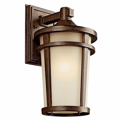 Kichler Atwood 14.25"1-LT Wall Light Brownstone - Brown Stone - 49072BST