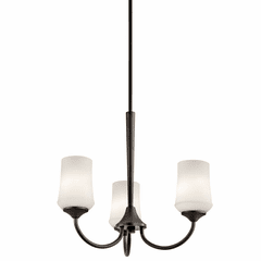 Kichler Aubrey 3-LT Chandelier - Olde Bronze - 43664OZ