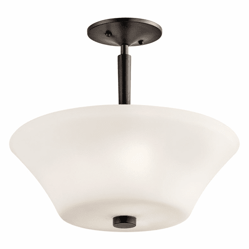 Kichler Aubrey 3-LT Semi Flush - Olde Bronze - 43669OZ