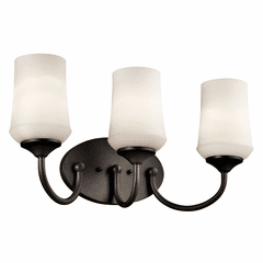 Kichler Aubrey 3-LT Vanity Light - Olde Bronze - 45570OZ