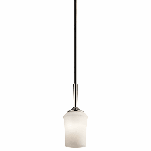 Kichler Aubrey 4.75" 1-LT Mini Pendant - Brushed Nickel - 43668NI