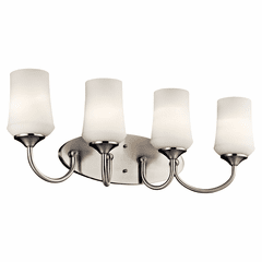 Kichler Aubrey 4-LT Vanity Light - Brushed Nickel - 45571NI