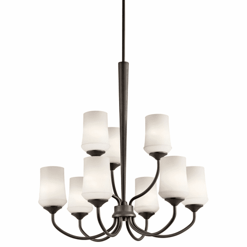 Kichler Aubrey 9-LT Chandelier - Olde Bronze - 43666OZ