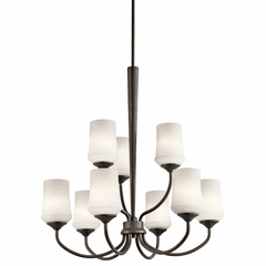 Kichler Aubrey 9-LT Chandelier - Olde Bronze - 43666OZ