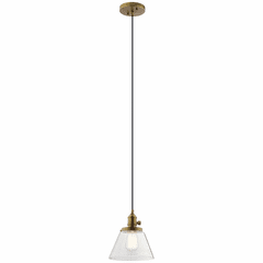 Kichler Avery 1-LT Mini Pendant - Natural Brass - 43851NBR