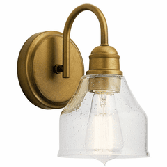 Kichler Avery 1-LT Wall Sconce - Natural Brass - 45971NBR