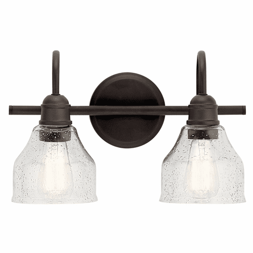 Kichler Avery 2-LT Vanity Light - Olde Bronze - 45972OZ
