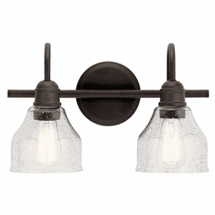 Kichler Avery 2-LT Vanity Light - Olde Bronze - 45972OZ
