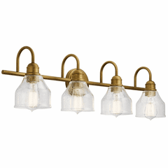Kichler Avery 4-LT Bath Light - Natural Brass - 45974NBR
