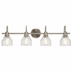 Kichler Avery 4-LT Vanity Light - Brushed Nickel - 45974NI Kichler Avery 4-LT Vanity Light - Brushed Nickel - 45974NI