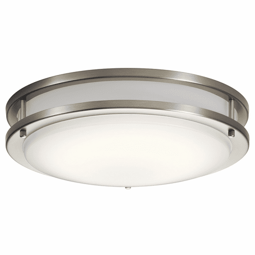 Kichler Avon 14" LED Flush Mount - Brushed Nickel - 10769NILED