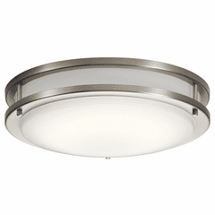 Kichler Avon 14" LED Flush Mount - Brushed Nickel - 10769NILED