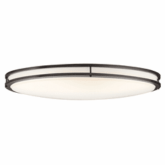 Kichler Avon 18" LED Flush Mount - Olde Bronze - 10789OZLED