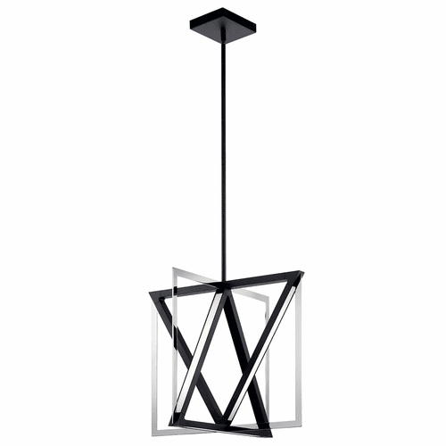 Kichler Axis 20.25" LED Pendant - Matte Black - 84082