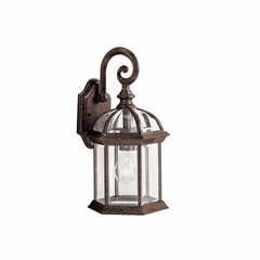 Kichler Barrie 15.5" 1-LT Wall Light - Tannery Bronze - 9735TZ