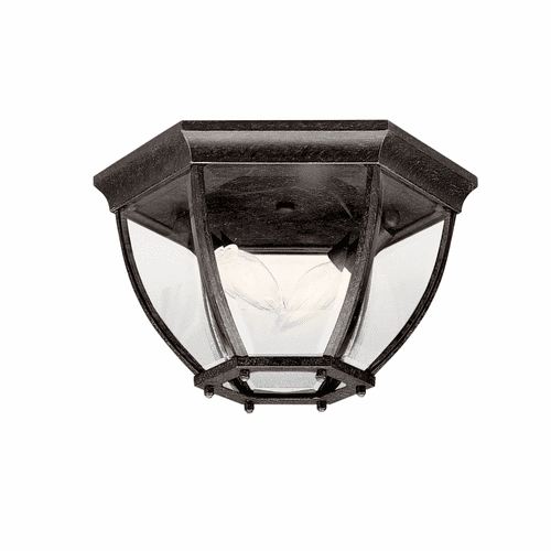 Kichler Barrie 2-LT Flush Mount - Tannery Bronze - 9886TZ