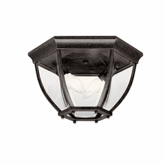 Kichler Barrie 2-LT Flush Mount - Tannery Bronze - 9886TZ Kichler Barrie 2-LT Flush Mount - Tannery Bronze - 9886TZ