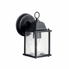 Kichler Barrie 8.5" 1-LT Wall Light - Black - 9794BK