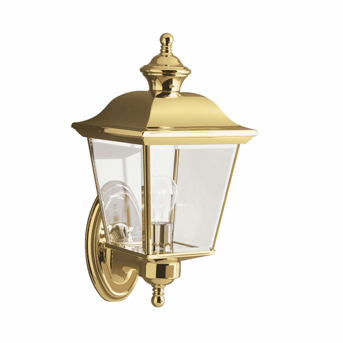 Kichler Bay Shore 15.5" 1-LT Wall Light - Brass - 9712PB