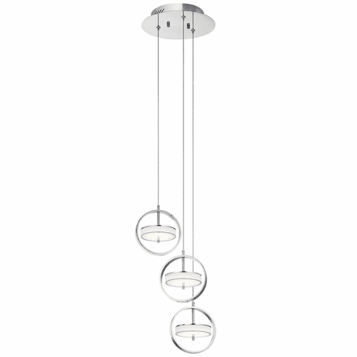 Kichler Baylin 3-LT Pendant Cluster - Chrome - 84145