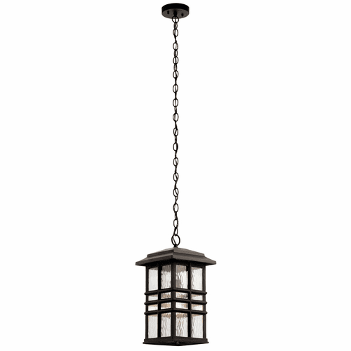 Kichler Beacon Square 9.5" 1-LT Pendant - Olde Bronze - 49833OZ