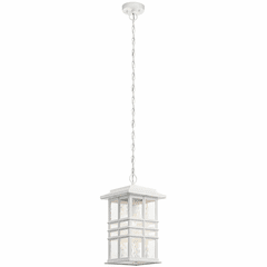 Kichler Beacon Square 9.5" 1-LT Pendant - White - 49833WH
