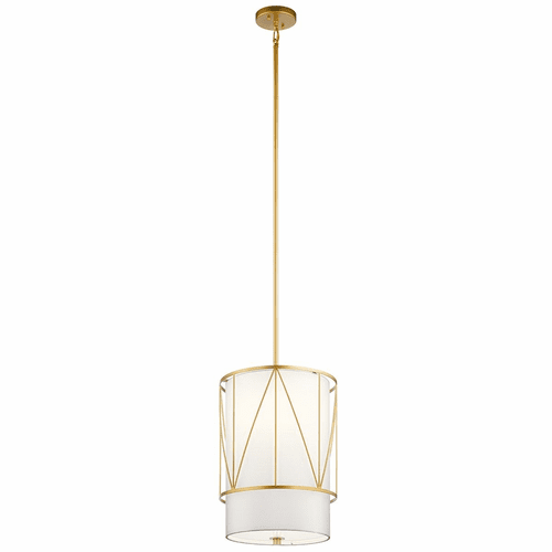 Kichler Birkleigh 1-LT Pendant - Classic Gold - 52073CLG