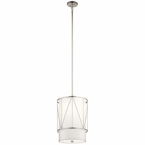Kichler Birkleigh 1-LT Pendant - Satin Nickel - 52073SN