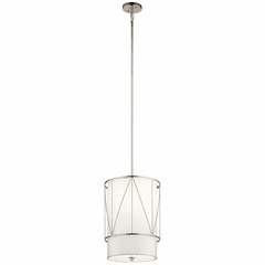Kichler Birkleigh 1-LT Pendant - Satin Nickel - 52073SN