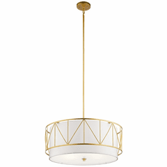 Kichler Birkleigh 4-LT Pendant - Classic Gold - 52072CLG