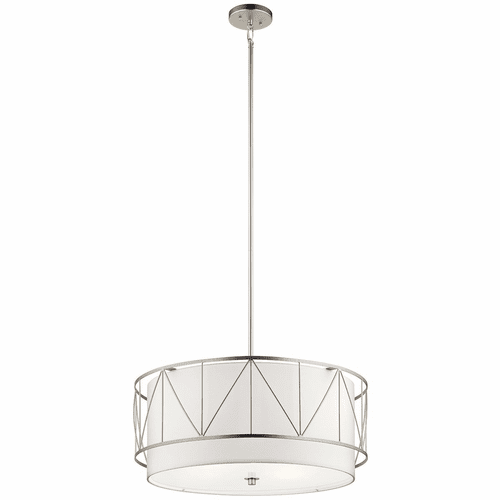 Kichler Birkleigh 4-LT Pendant - Satin Nickel - 52072SN