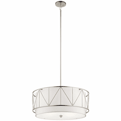 Kichler Birkleigh 4-LT Pendant - Satin Nickel - 52072SN