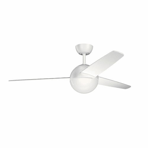 Kichler Bisc LED 56" Ceiling Fan - Matte White - 300710MWH