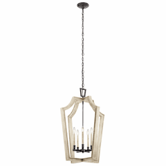 Kichler Botanica 5-LT Chandelier - Anvil Iron - 44262AVI