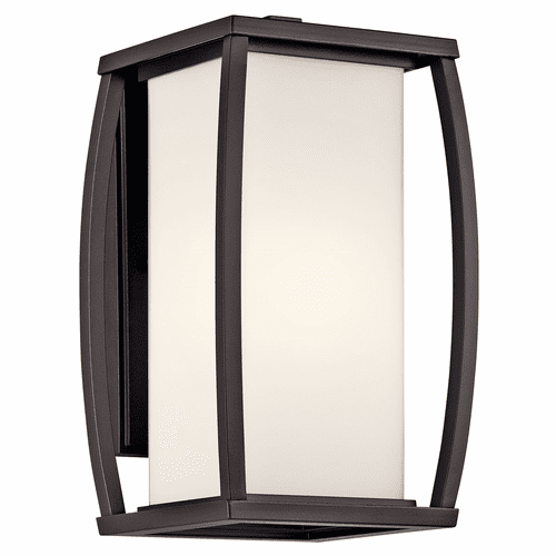 Kichler Bowen 13" 1-LT Wall Light - Bronze - 49337AZ
