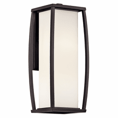 Kichler Bowen 2-LT Wall Light - Bronze - 49339AZ