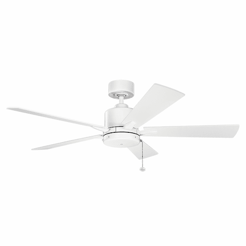 Kichler Bowen 52" Ceiling Fan - Matte White - 330242MWH