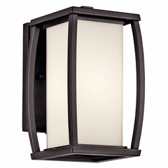 Kichler Bowen 9.5" 1-LT Wall Light - Bronze - 49336AZ