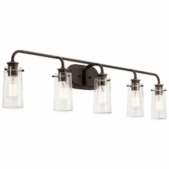 Kichler Braelyn 5-LT Vanity Light - Olde Bronze - 45461OZ