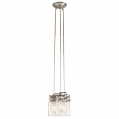 Kichler Brinley 3-LT Pendant - Brushed Nickel - 42869NI