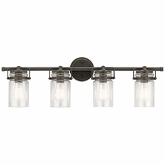 Kichler Brinley 4-LT Vanity Light - Olde Bronze - 45690OZ