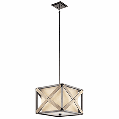 Kichler Cahoon 1-LT Convertible Pendant - Anvil Iron - 43775AVI