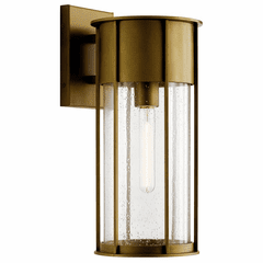 Kichler Camillo 1-LT Large Outdoor Wall Light - Natural Brass - 59081NBR