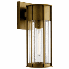 Kichler Camillo 1-LT Medium Outdoor Wall Light - Natural Brass - 59080NBR