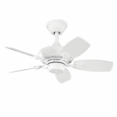 Kichler Canfield 30" Ceiling Fan - White - 300103WH
