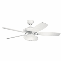 Kichler Canfield Pro LED 52" Ceiling Fan - Matte White - 330013MWH