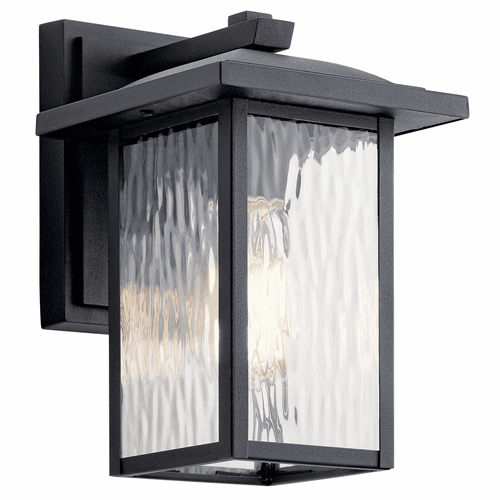 Kichler Capanna 10" 1-LT Wall Light - Black - 49924BKT