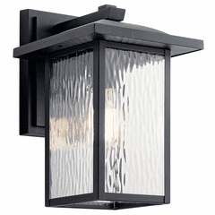 Kichler Capanna 13" 1-LT Wall Light - Black - 49925BKT