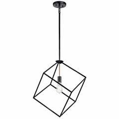 Kichler Cartone 1-LT Pendant - Black - 42525BK Kichler Cartone 1-LT Pendant - Black - 42525BK